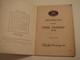 Handbook Ersatzteilliste Fur Den Ford ''Taunus'' 34 PS Ford Motor Company 1939 Car Specs Model Manual Auto - Technical