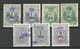 DENMARK Dänemark  Lot Stempelmarken Documentary Stamps Tax Revenue O - Fiscaux