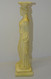 Delcampe - STATUE COLONNE STATUE CARIATIDE KAPYATIE RESINE SOUVENIR GRECE DEESSE GRECQUE PIERIA GREECE COLLECTION DECO VITRINE - Andere & Zonder Classificatie