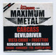 Metal Hammer Maximum Metal 187 - 09/2013 - CD Sampler Collector - Carcass, Devildriver - 3 Photos - Lire Détails - Hard Rock & Metal