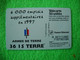 7127 Télécarte Collection 3615 TERRE ARMEE DE TERRE  6000 Emplois En 1997   50u  ( Recto Verso)  Carte Téléphonique - Armada