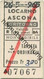 Schweiz - NLM Locarno Ascona E Ritorno - Fahrkarte 1965 - Europe