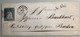 ZÜRICH 1855 Strubel Brief GRENZRAYON RARITÄT>Kadelburg Baden. Schweiz 1854 23Ab(lettre Suisse RL Cover Küssaberg - Covers & Documents