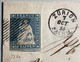 ZÜRICH 1855 Strubel Brief GRENZRAYON RARITÄT>Kadelburg Baden. Schweiz 1854 23Ab(lettre Suisse RL Cover Küssaberg - Storia Postale
