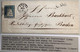 Delcampe - ZÜRICH 1855 Strubel Brief GRENZRAYON RARITÄT>Kadelburg Baden. Schweiz 1854 23Ab(lettre Suisse RL Cover Küssaberg - Briefe U. Dokumente