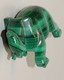 Delcampe - JOLI SUJET ELEPHANT PIERRE MALACHITE Sculpté BEL OBJET DE VITRINE DECO COLLECTION - Altri & Non Classificati