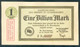 Deutschland, Germany, St. Goarshausen - 1 Billion Mark, 1923 ! - 1 Biljoen Mark