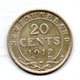 CANADA - NEW FOUNDLAND, 20 Cents, Silver, Year 1912, KM #15 - Canada