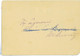 BK1843 - GREECE - POSTAL HISTORY - 1906 Olympic Stamp On OFFICIAL  New Years GREETINGS CARD  1907 - Ete 1896: Athènes