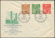 FDC ALL. BERLIN - Poste - 74/76, Sur Enveloppe Illustrée 20/6/52: Jeux Olympiques D'Helsinki 1952 - Andere & Zonder Classificatie