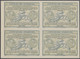 Costa Rica - Ganzsachen: 1920 International Reply Coupon Design "Madrid" As Block Of Four 40 C. Cost - Costa Rica