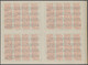 Costa Rica - Ganzsachen: 1920 International Reply Coupon Design "Madrid" As Block Of Four 40 C. Cost - Costa Rica