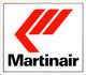 12501 " MARTINAIR " ZELFKLEVEND-AUTOADESIVO  Cm. 8,8 X 10,0 - Autocollants