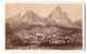 Fotografie Fotograf Unbekannt, Ansicht Einsiedeln / Schwyz, Panorama Des Ortes Mit Gebirge - Luoghi