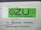 DDR 1966 Dienst ZU / Mit Zustellungsurkunde Nr.2 ZKD Amt Für Erfindungs Und Patentwesen VEB Pentacon Dresden Kinowerke - Otros & Sin Clasificación