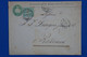 U2 SUISSE BELLE LETTRE RARE 1881 ZURICH POUR BORDEAUX PAR BELFORT ET PARIS FRANCE+T.P  PERFORéS AFFRANCH. INTERESSANT - Perforadas