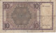 BILLETE DE HOLANDA DE 10 GULDEN DEL 9 DE APRIL 1931  (BANKNOTE)  MUY RARO - 10 Gulden