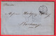 LETTRE DE BAHIA BRESIL 1861 VOIE ANGLAISE TAXE ANGLAISE POUR BORDEAUX BRASIL - Prephilately