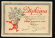 Reclamekaart - Diploma - Knorr Jeugd-kwis 1960 [Z20-0.306 - Advertising