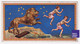 Signe Astrologique Lion Chromo 1890 Chocolat Suchard Astrologie Ciel étoile Astre Espace Nuit - Space Astrology A50-64 - Suchard
