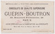 En Route Pour Trouville 1895 Lith. Minot Chocolat Guérin-Boutron Normandie Fillette Fille Robe Bateau Mer Marine A50-71 - Guerin Boutron