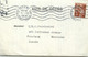 1958  RARE Tarif Postal Frontalier  Imprimés  Pour Le Canada  Moissonneuse  8fr Yv 1115 Seul - Postal Rates