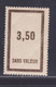 FRANCE FICTIF N°  F43 ** MNH Timbre Neuf Gomme D'origine Sans Trace De Charnière - Petits Plis, B/TB - Phantomausgaben