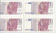 Serviette Publicitaire , Billets De Banque , 500 Euro, 2 Scans , Frais Fr 1.95 E - Serviettes Publicitaires