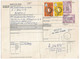 BAHRAIN Parcel Tag Registered Postal History 2 Dinars Pair On Card - Bahrein (1965-...)