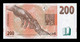 República Checa Czech Republic 200 Korun 1998 Pick 19d Serie F SC UNC - República Checa