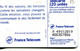 TELECARTE  France Telecom  120  UNITES.         4.00.000.  EX - Telekom-Betreiber