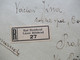 Delcampe - Böhmen Und Mähren 150. Todestag Von Mozart 1942 Nr. 82 + Eckrand Paar Nr. 66 Einschreiben Bad Bielohrad Lazne Belohrad - Storia Postale