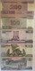 North Korea 5-5000 Won 9 UNC Commemorative Banknotes 2002-2013 100th Anniversary Of Kim Il Sung's Birthday - Corea Del Nord