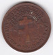 MADAGASCAR. FRANCE LIBRE. 1 Franc 1943. BRONZE, Lec 94 - Madagascar