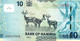 NAMIBIA $10 BLUE MAN FRONT ANIMAL BACK  2013  P.11b UNC READ DESCRIPTION!!!!! - Namibie