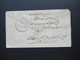 Indien / Nepal 1910 Ganzsachen Umschlag Stempel Puranpur Pilibhit Nach Nepal Mit Ank. Stempel - Nepal