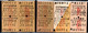 185.GREECE,MACEDONIA.ΒΥΡΩΝΕΙΑ,VIRONIA.5 DIFFERENT EDMONDSON UNUSED RAILWAY TICKETS IN EXCELLENT CONDITION - Europa