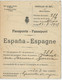 Passeport Espagnol Valable Pour La France. España. Espagne. Pasaporte. Délivré En 1929. Bayonne. - Historische Dokumente