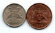 Trinidad Et Tobago Lot De 2 Monnaies - Trinidad & Tobago