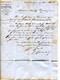 LAC De LUCY-LE-BOIS (83) - Lettre En Port Dû Taxe 25 C. Double Trait - TàD Type 15 - 1849-1876: Klassik