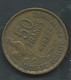 Piece  FRANCE 1952 50 Francs TYPE GUIRAUD Bronze-al   -  Pic5712 - Altri & Non Classificati