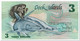 COOK ISLANDS,3 DOLLARS,1987,P.3,AU-UNC,RARE - Altri – Oceania