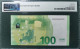 100 EURO SPAIN 2019 DRAGHI V001A5 VA0000 PMG 66 RARE VERY LOW SERIAL NUMBER SC FDS UNCIRCULATED PERFECT - 100 Euro