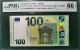 Delcampe - 100 EURO SPAIN 2019 DRAGHI V001A5 VA0000 PMG 66 RARE VERY LOW SERIAL NUMBER SC FDS UNCIRCULATED PERFECT - 100 Euro