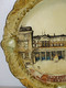 ANCIENNE ASSIETTE DECORATIVE SOUVENIR VISITE CHATEAU De COMPIEGNE En PLATRE PEINT COLLECTION DECO VITRINE - Souvenirs