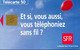 TELECARTE  France Telecom  50  UNITES.      2.500.000.  EX. - Telecom