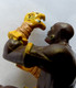 FIGURINE TRENDMASTER 1995 TARZAN EPIC ADVENTURES LEOPARD MAN Incomplet - Figurine In Plastica