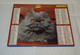 2000 ANNEE BISSEXTILE CALENDRIER ALMANACH DU FACTEUR, LA POSTE, CHAT, CHATS, LAVIGNE, MARNE 51 - Big : 1991-00