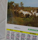 Delcampe - 1987 CALENDRIER ( Double ) ALMANACH DES PTT, EN PROVENCE, CAMARGUE, JEAN LAVIGNE, VAR 83 - Big : 1981-90