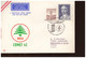 Avion Aviation Lettre 1968 Vol Direct Autriche Liban Vienne Beyrouth  Flugpost Direktflug Wien Beirut Mit Comet - Airplanes